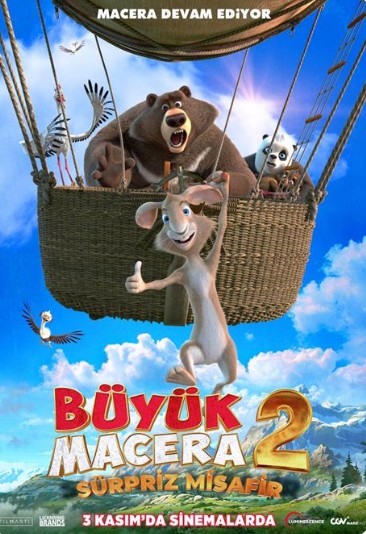 Büyük Macera 2: Sürpriz Misafir (2022) afişi