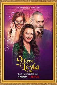 Dokuz Kere Leyla (2020) afişi