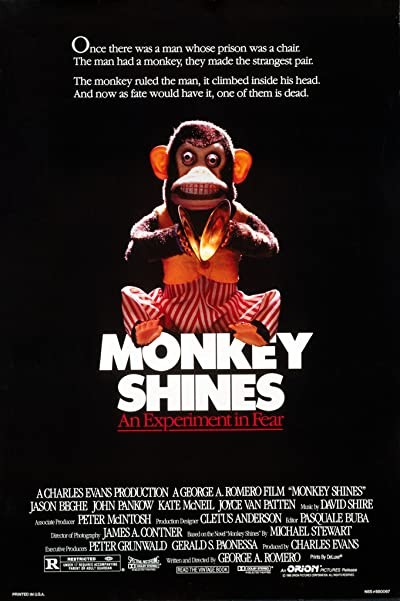 Monkey Shines (1988) afişi
