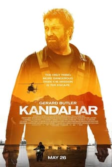 Kandahar (2023) afişi