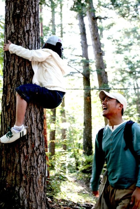 Cracked Eggs And Noodles Fotoğrafı