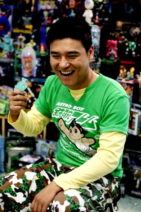 Cracked Eggs And Noodles Fotoğrafı