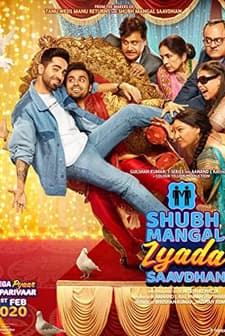 Shubh Mangal Zyada Saavdhan (2020) afişi