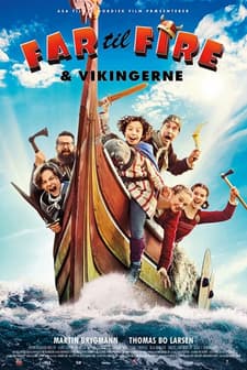 Far til fire og Vikingerne (2020) afişi