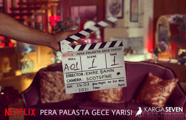 Pera Palas'ta Gece Yarısı Fotoğrafı