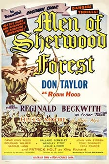 The Men of Sherwood Forest (1954) afişi