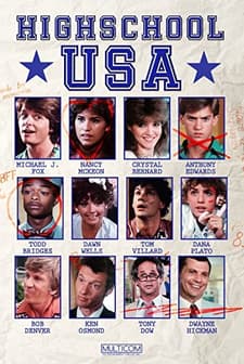 High School U.s.a. (1983) afişi