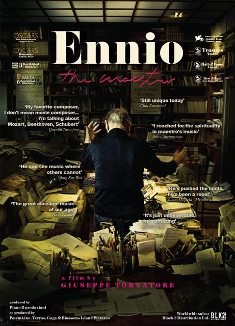 Ennio: The Maestro (2021) afişi