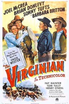 The Virginian (1946) afişi