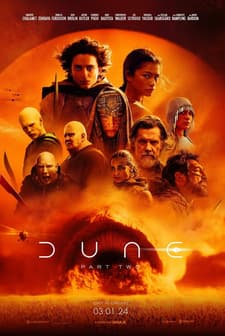Dune: Çöl Gezegeni Bölüm İki (2024) afişi