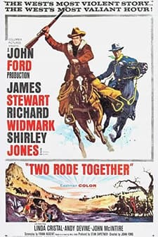 Two Rode Together (1961) afişi