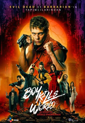 Boy Kills World (2023) afişi