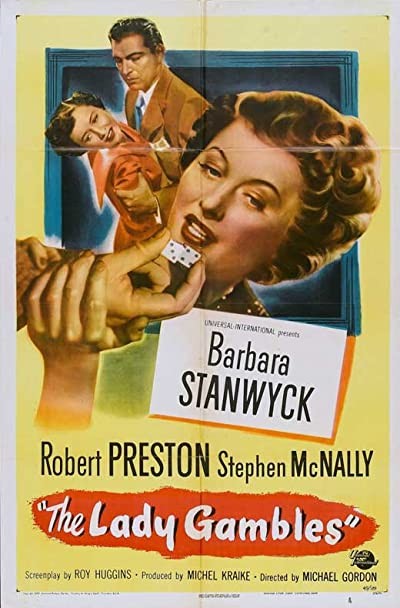 The Lady Gambles (1949) afişi