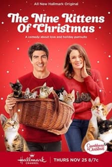 The Nine Kittens of Christmas (2021) afişi