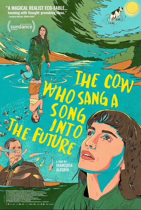The Cow Who Sang A Song Into the Future (2022) afişi