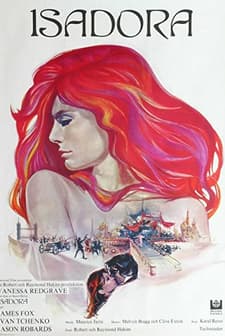 Isadora (1968) afişi