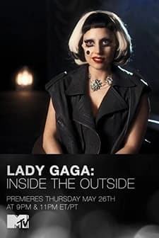 Lady Gaga: Inside the Outside (2011) afişi