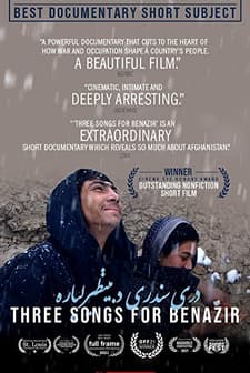 Benazir'e Üç Şarkı (2021) afişi