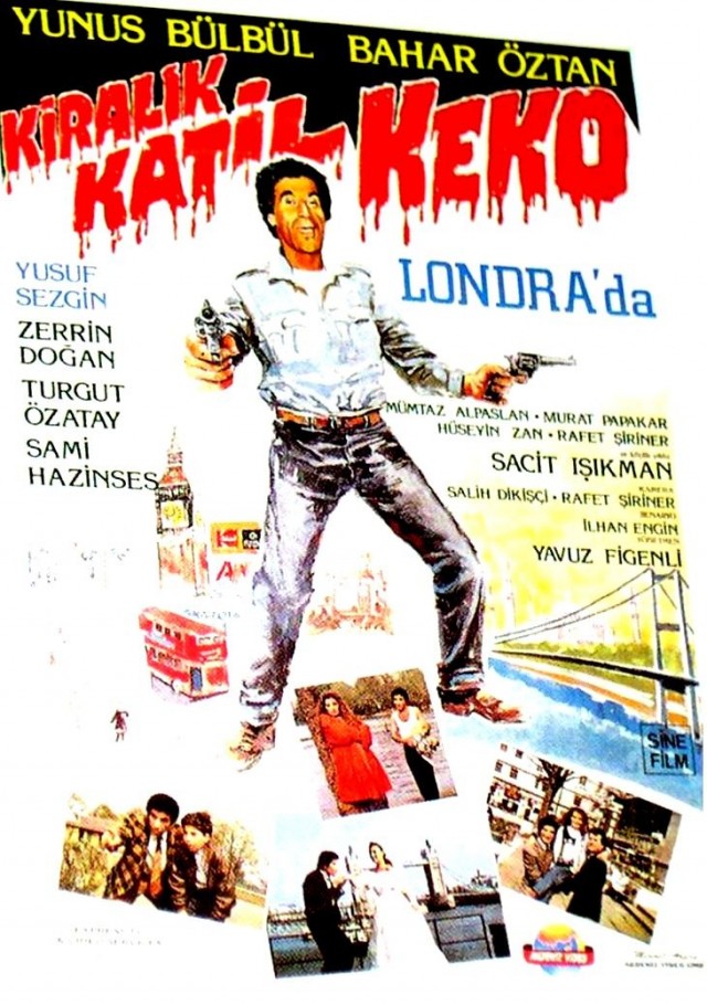Kiralık Katil Keko Londra'da (1987) afişi