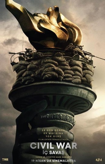 İç Savaş (2024) afişi