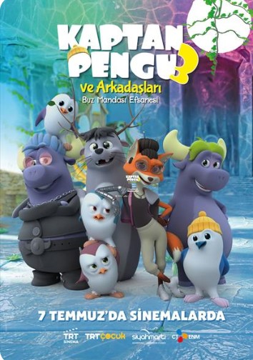 Kaptan Pengu ve Arkadaşları 3 Buz Mandası Efsanesi (2023) afişi