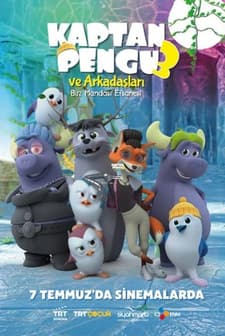 Kaptan Pengu ve Arkadaşları 3 Buz Mandası Efsanesi (2023) afişi
