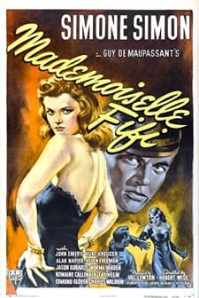 Mademoiselle Fifi (1944) afişi