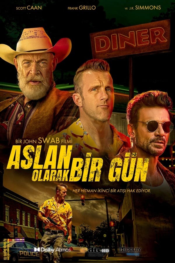 Aslan Olarak Bir Gün (2023) afişi