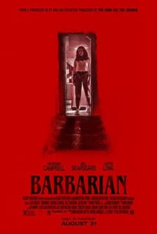 Barbarian (2022) afişi