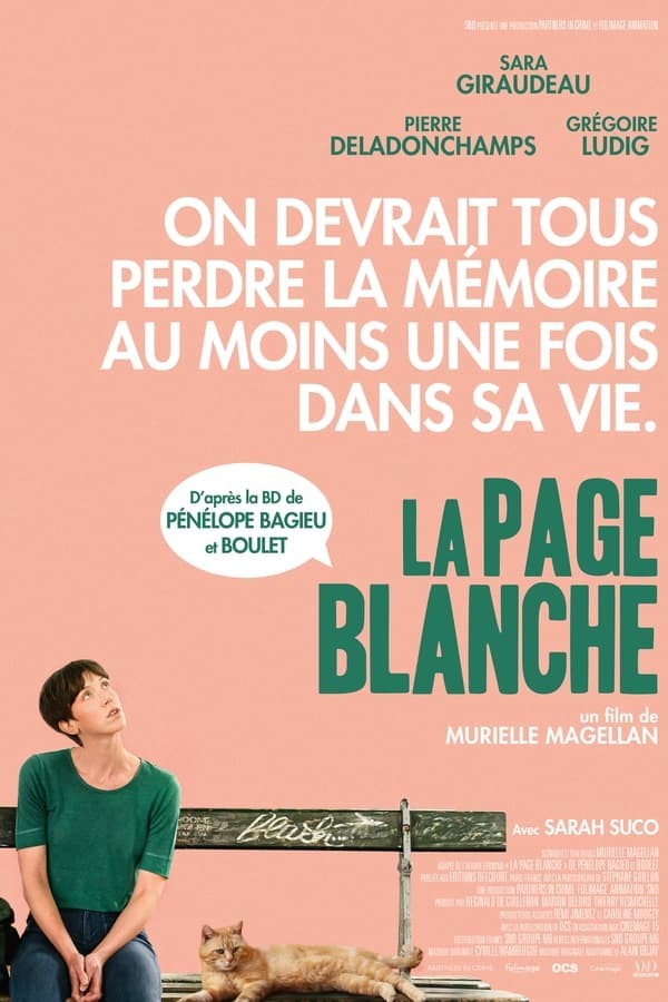 La page blanche (2022) afişi
