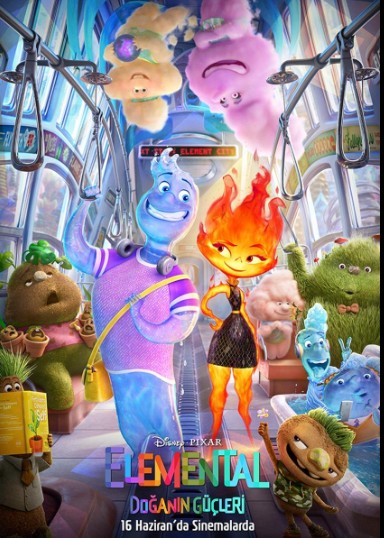 Elemental: Doğanın Güçleri (2023) afişi