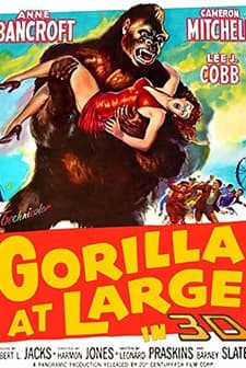 Gorilla At Large (1954) afişi