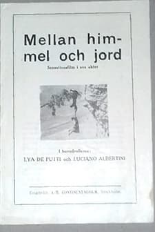 Die Schlucht des Todes (1923) afişi