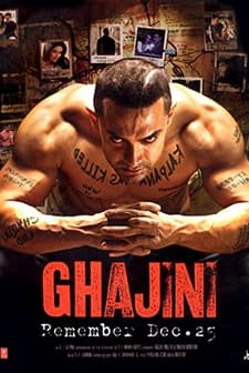 Ghajini (2008) afişi
