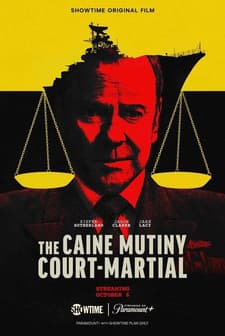 The Caine Mutiny Court-Martial (2023) afişi