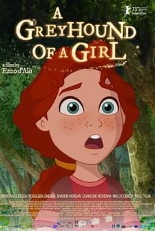 A Greyhound of a Girl (2023) afişi