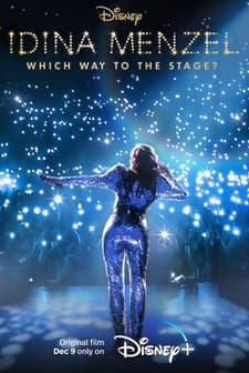 Idina Menzel: Which Way to the Stage? (2022) afişi