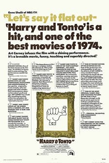Harry ve Tonto (1974) afişi