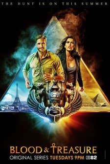 Blood & Treasure (2019) afişi