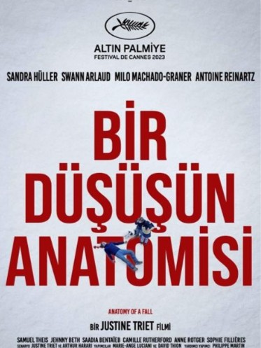 Bir Düşüşün Anatomisi (2023) afişi