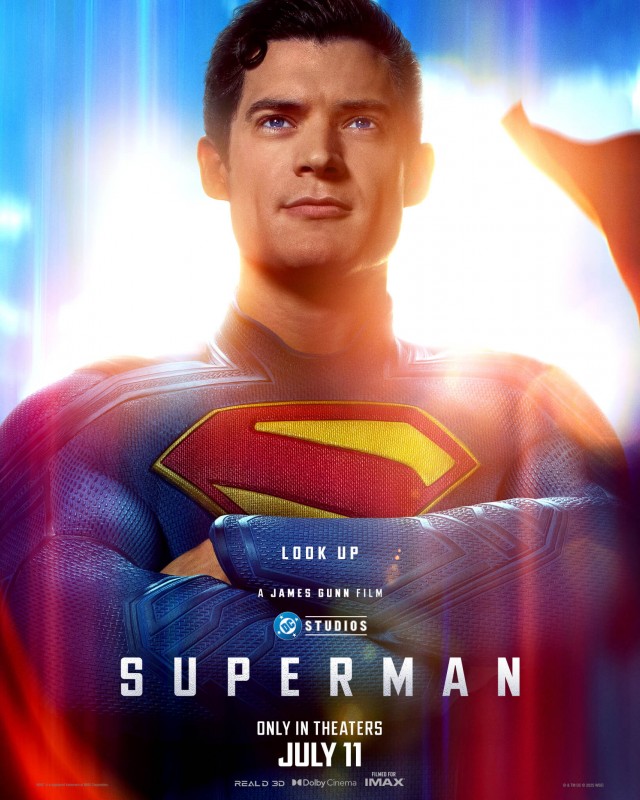 Superman (2025) afişi