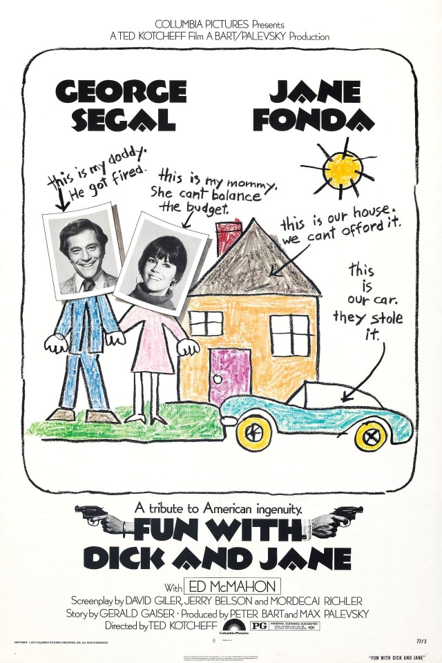 Fun with Dick and Jane (1977) afişi