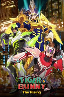 Tiger & Bunny: The Rising (2014) afişi