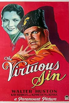 The Virtuous Sin (1930) afişi