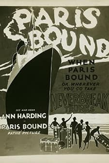 Paris Sınırı (1929) afişi