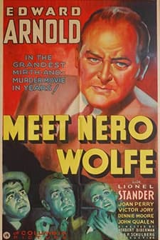 Meet Nero Wolf (1936) afişi