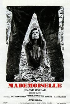 Mademoiselle (1966) afişi