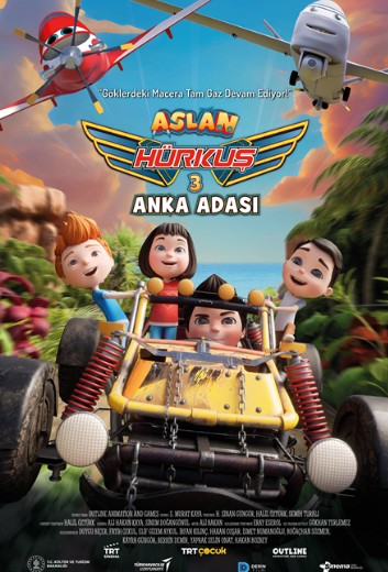 Aslan Hürkuş 3: Anka Adası (2023) afişi