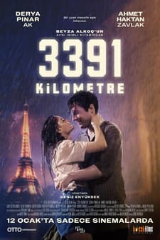 3391 Kilometre (2024) afişi