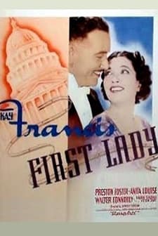 First Lady (1937) afişi